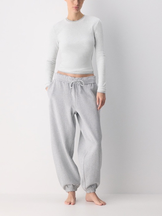 Aritzia Pants - Aritzia Cozy Sweatfleece Mega Foldover Baggy Jogger